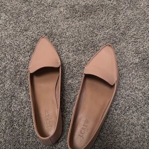 J. Crew Women's Beige Pointed Loafers